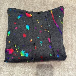 Colorful Splatter Hoodie